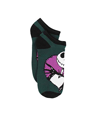 Disney The Nightmare Before Christmas Womens 6 pack Socks (9-11 Womens (Shoe: 4-10), Purple)