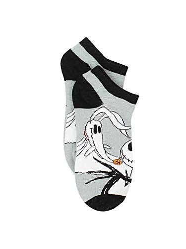 Disney The Nightmare Before Christmas Womens 6 pack Socks (9-11 Womens (Shoe: 4-10), Purple)