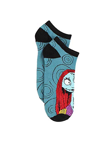 Disney The Nightmare Before Christmas Womens 6 pack Socks (9-11 Womens (Shoe: 4-10), Purple)