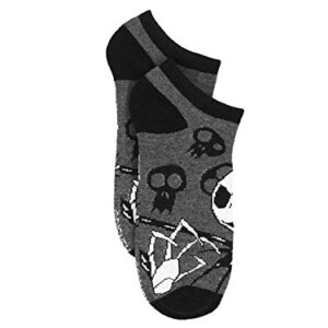 Disney The Nightmare Before Christmas Womens 6 pack Socks (9-11 Womens (Shoe: 4-10), Purple)