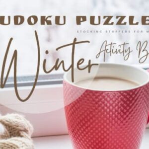 Stocking Stuffers for Women: Sudoku Puzzles : Winter Activity Book for Adults (Womens Stocking Stuffers)