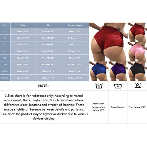 HSSDH Yoga Shorts for Women, 8" High Waist Spandex Compression Women Shorts with Side & Inner Pockets#aal221226- *1550-mens Stocking Stuffers