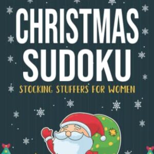 Stocking Stuffers for Women: Christmas Sudoku: Keep The Brain Activity in holiday of Christmas | Sudoku Activity Book in size pocket book (Stocking Stuffers for Adults)