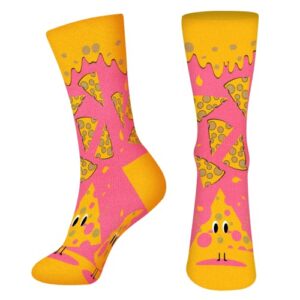agrimony funny cheese socks for women ladies teen girls – cheese gifts cute fun crazy novelty funky food silly fancy socks stocking stuffers-valentines day christmas gifts
