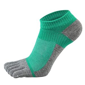 Men's Fashion Breathable Five-Toe Sock Sports Socks Low Home Socks Socks Women Compression Breathable (R, One Size)