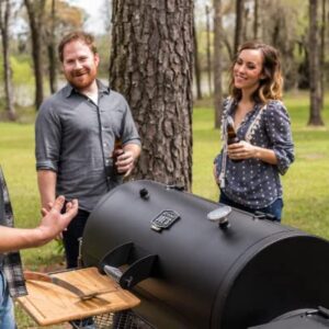 Oklahoma Joe's Longhorn Reverse Flow Smoker, Black