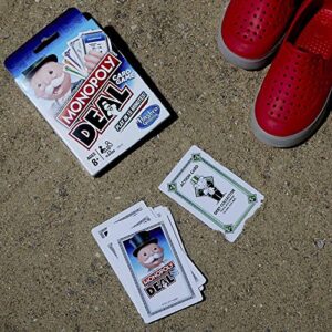 MONOPOLY Deal Card Game, Quick-Playing Card Game for 2-5 Players, Game for Families and Kids Ages 8 and Up