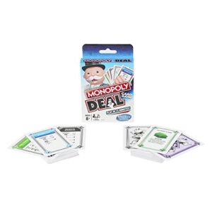 MONOPOLY Deal Card Game, Quick-Playing Card Game for 2-5 Players, Game for Families and Kids Ages 8 and Up