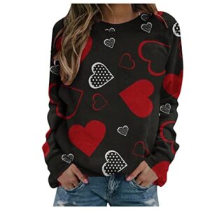 funny valentine t shirts ffor women trendy new years eve top stocking stuffers for teens 2023 black