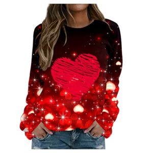 women’s valentines tops new years eve. women’s tops stocking stuffers for teens womens gifts for christmas red