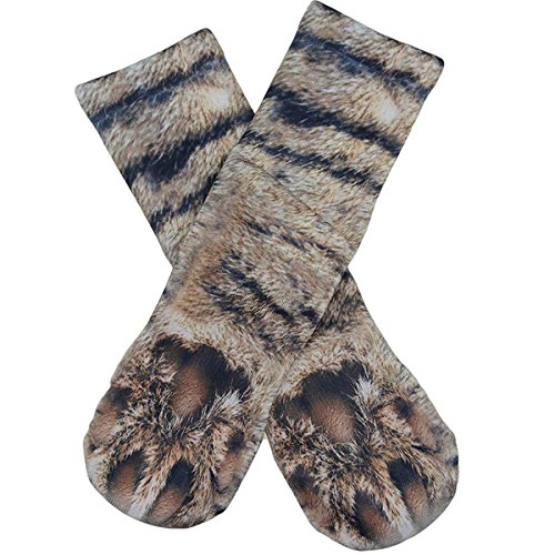 YIIHUD Funny Crazy Animal Paws Socks Novelty 3D Animal Socks Gag Christmas Gifts stocking stuffers for adults Men Women Teen