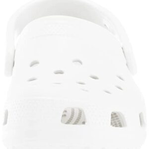 Crocs Unisex-Adult Classic Clogs (Best Sellers), White, 11 Men/13 Women