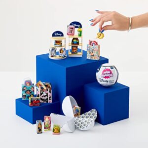 5 Surprise Disney Mini Brands Collectible Toys by ZURU - Great Stocking Stuffers - Disney Store Edition, 2 Capsules of 5 Mystery Toys for Kids, Teens, and Adults (Amazon Exclusive)