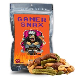 funny trail mix gift ideas – hilarious stocking stuffers for men food – spicy gifts for men – funny foods gifts – gourmet basket ideas care packages novelty christmas gag gifts for adults teenagers boys girls husbands friends coworker (gamer snacks)