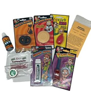Twisted Anchor Trading Company Practical Joke Gifts, Gag Gifts - 8 Pc Stocking Stuffers for Kids, Great Stocking Stuffers for Boys, Gag Gifts, Jokes & Free Brochure