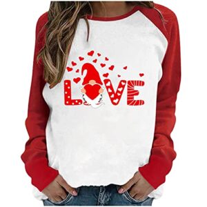 women valentines day shirt new years eve tops for women stocking stuffers for teens novelty item finders white