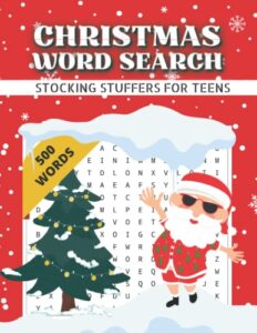 stocking stuffers for teens : christmas word search: stocking stuffer idea for boys and girls | 50 christmas wordsearch puzzles