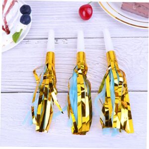 TOGEVAL 12pcs Musical Gifts Stocking Stuffer Musical Toys New Years Noise Makers 2022 New Years Decorations Birthday Party Whistles Kazoo Blow The Trumpet Filler Kids Whistle Party Toys