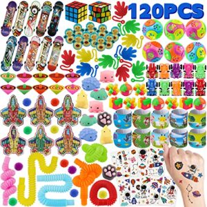 nicknack 120pcs party favors for kids, pinata stuffers toy assortment for kids birthday treasure box toys for classroom, stocking stuffers, carnival prizes