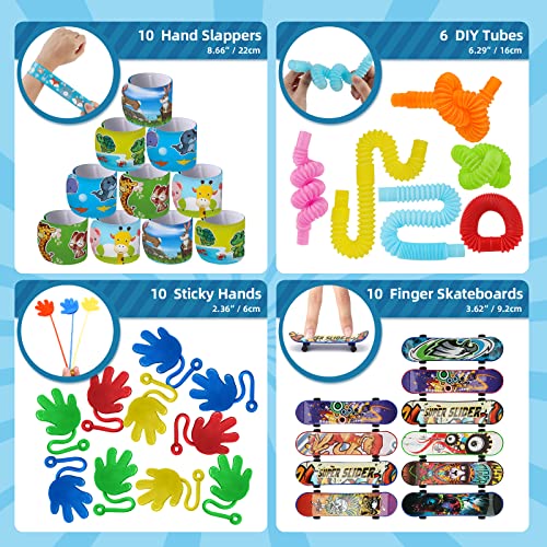 nicknack 120pcs Party Favors for Kids, Pinata Stuffers Toy Assortment for Kids Birthday Treasure Box Toys for Classroom, Stocking Stuffers, Carnival Prizes