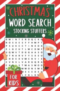 stocking stuffers for kids: christmas word search: fun holiday activity book for kids, christmas gifts for girls & boys