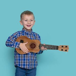 COHEALI Kids Toy Ukulele 4 String Toy Guitar Small Classical Ukulele Gift Musical Instruments for Boys Girls Kids Christmas Stocking Stuffers