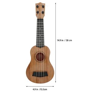 COHEALI Kids Toy Ukulele 4 String Toy Guitar Small Classical Ukulele Gift Musical Instruments for Boys Girls Kids Christmas Stocking Stuffers