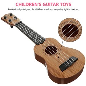 COHEALI Kids Toy Ukulele 4 String Toy Guitar Small Classical Ukulele Gift Musical Instruments for Boys Girls Kids Christmas Stocking Stuffers