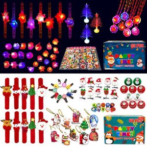 s swirlline 115 pcs christmas party favors for kids – stocking stuffers bulk small toys pinata fillers goodie bags stuffers – christmas party supplies light up and regular sets