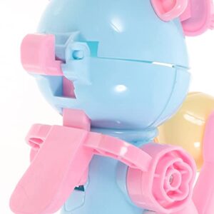 Toddmomy Destress Gifts Wand Toy Personality Robot Lollipop Holder Plastic Lollipop Case Funny Lollipop Robot Holder Creative Lollipop Robot Toys for Kids Children (Blue) Yule Gifts Stocking Stuffers