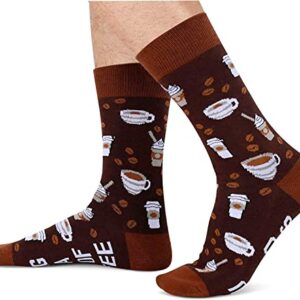 Zmart Funny Saying Socks Coffee Socks Coffee Gifts for Men Teens, Coffee Lovers Gifts for Him If You Can Read This Bring Me Coffee Coffee Stocking Stuffers