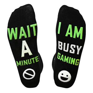 i’m gaming socks novelty gift funny christmas stocking stuffers for game christmas gift