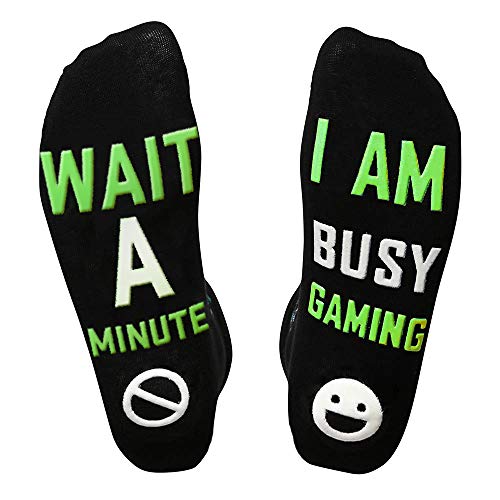 I'm Gaming Socks Novelty Gift Funny Christmas Stocking Stuffers For Game Christmas Gift