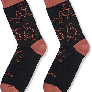 sockfun Chemistry Socks Chemistry Gifts for Men Science Socks Science Gifts for Teens, Gifts for Science Lovers Gifts for Scientists Science Stocking Stuffers