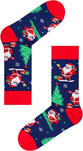 Zmart Funny Christmas Socks For Men Boys Holiday Socks Gingerbread Socks, Gingerbread Gifts Stocking Stuffers For Teen Boys Secret Santa Gifts Christmas Gifts