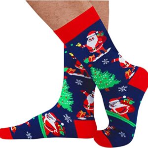 Zmart Funny Christmas Socks For Men Boys Holiday Socks Gingerbread Socks, Gingerbread Gifts Stocking Stuffers For Teen Boys Secret Santa Gifts Christmas Gifts