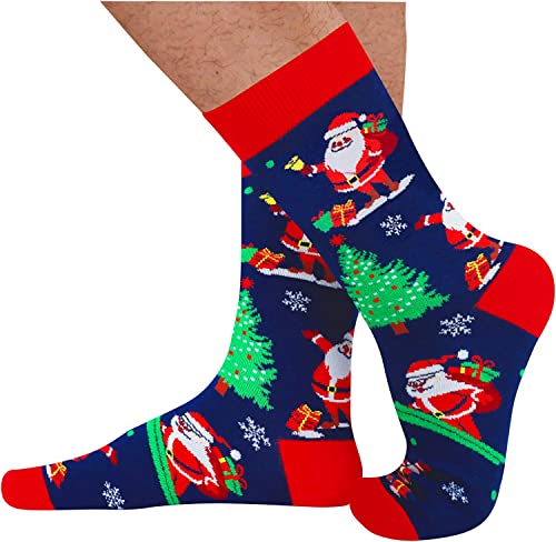 Zmart Funny Christmas Socks For Men Boys Holiday Socks Gingerbread Socks, Gingerbread Gifts Stocking Stuffers For Teen Boys Secret Santa Gifts Christmas Gifts