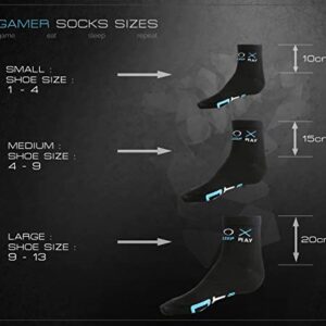 Gamer Gaming Socks, Do Not Disturb Im Gaming Socks for Men, Boys and Teens, Gifts, Fun Socks and Novelty Gifts (Medium, Blue DND)