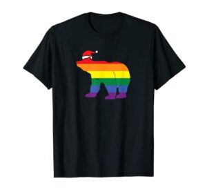 xmas gay bear shirt gay dad couple christmas shirt for men