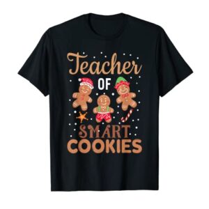Christmas Teacher Cute Gingerbread Cookies T-Shirt
