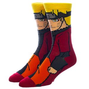 naruto 360 character crew socks, 10-13