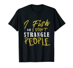 funny fishing, bait and tackle tee shirt for avid fishermen