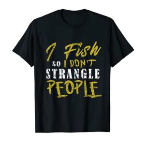 Funny Fishing, Bait and Tackle Tee Shirt for Avid Fishermen