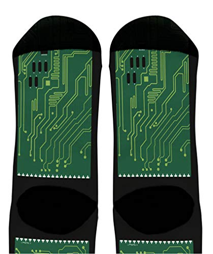 Computer Geek Gifts Computer Socks Computer Christmas Gifts Coding Socks 1-Pair Novelty Crew Socks