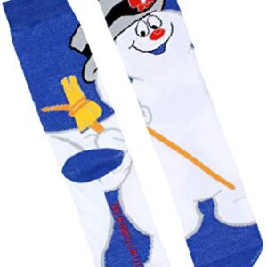 Frosty The Snowman Adult Winter Holiday 3 Pair Crew Socks