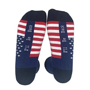 Trump 2024 Socks with Hair - Unisex Funny Gift Socks President 2024 Socks with Comb (06-2024)