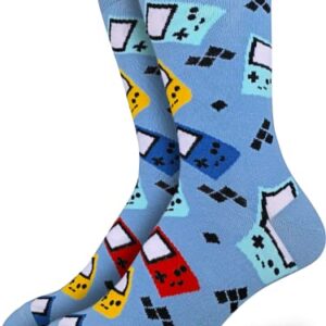 Good Luck Sock Men's Handheld Game Console Socks, Adult