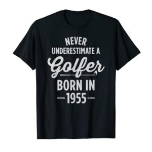 68 Year Old Golfer: Golfing Golf 1955 68th Birthday T-Shirt