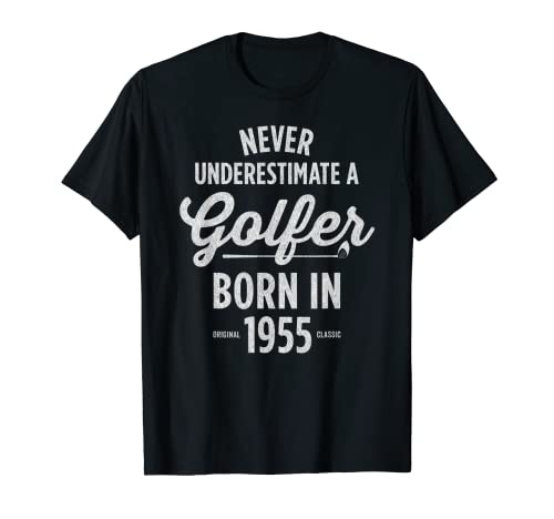 68 Year Old Golfer: Golfing Golf 1955 68th Birthday T-Shirt