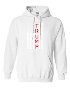 go all out small white mens trump 2024 re-elect donald trump sweatshirt hoodie